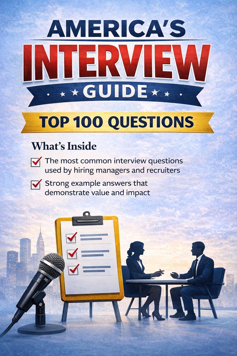 America's Interview Guide: Top 100 Questions cover